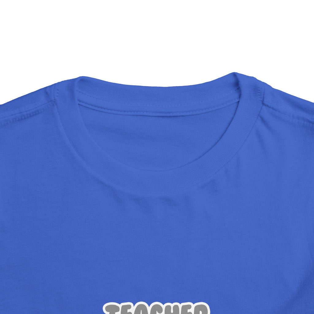Teacher ... Will Work For Ice Cream - Toddler Short Sleeve Tee