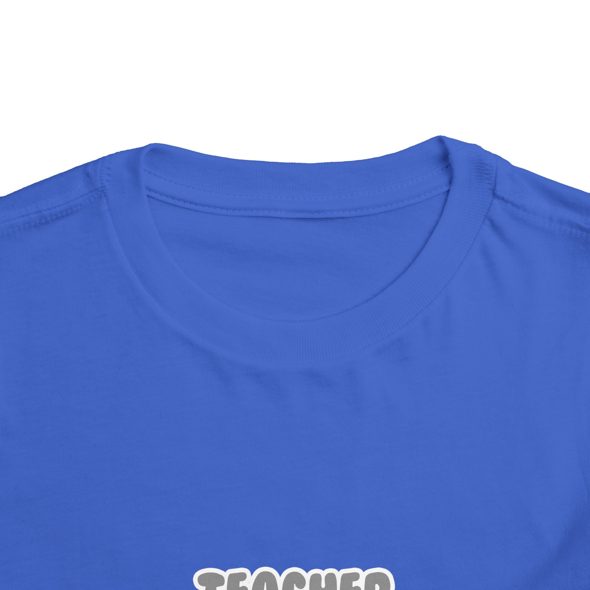 Teacher ... Will Work For Ice Cream - Toddler Short Sleeve Tee