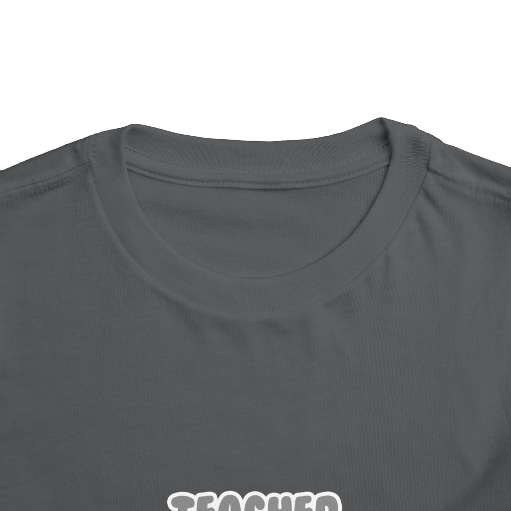 Teacher ... Will Work For Ice Cream - Toddler Short Sleeve Tee