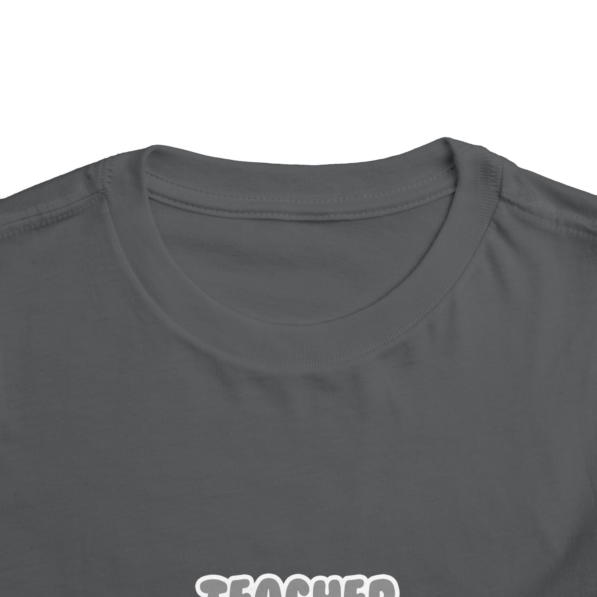 Teacher ... Will Work For Ice Cream - Toddler Short Sleeve Tee
