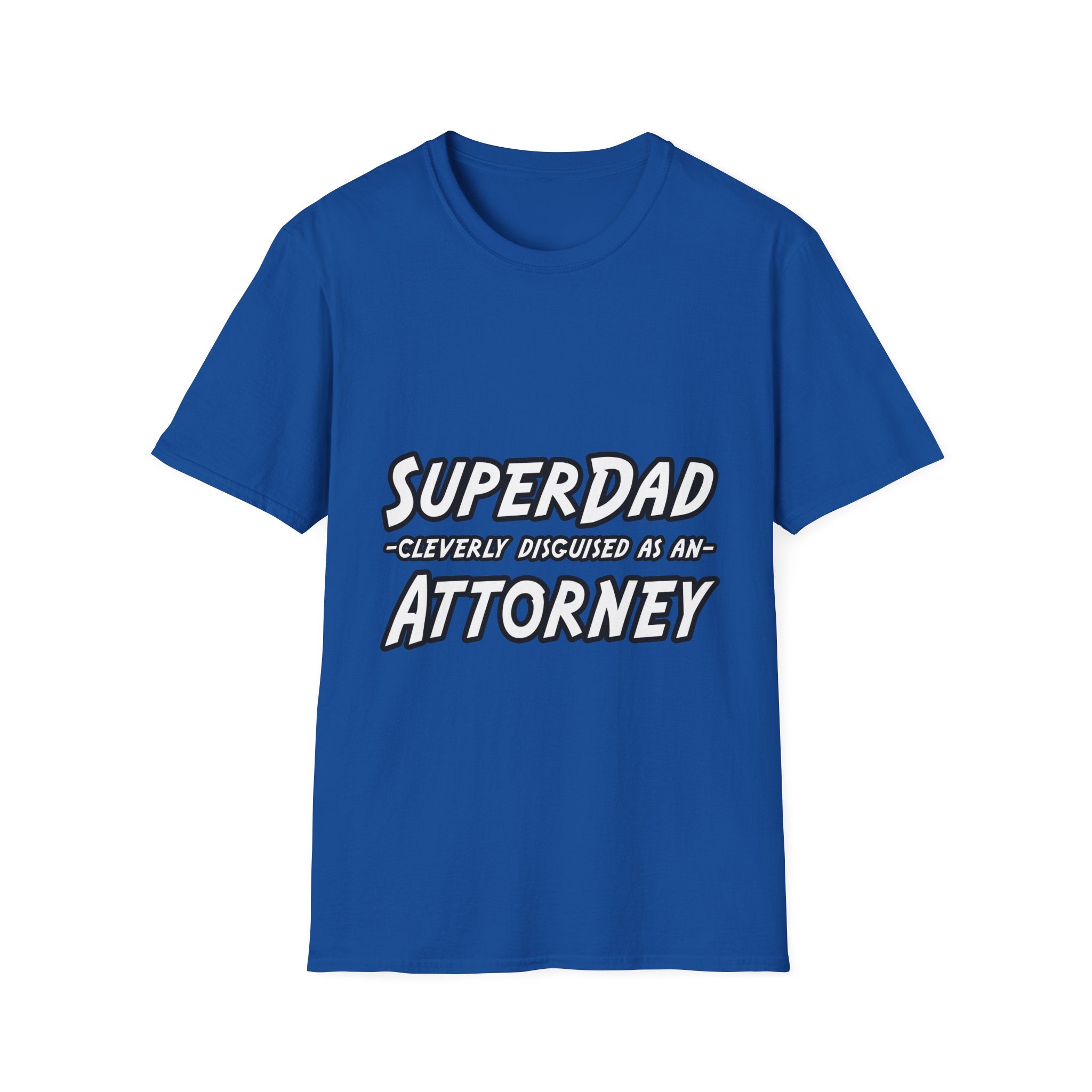 SuperDad Attorney - Unisex Softstyle T-Shirt