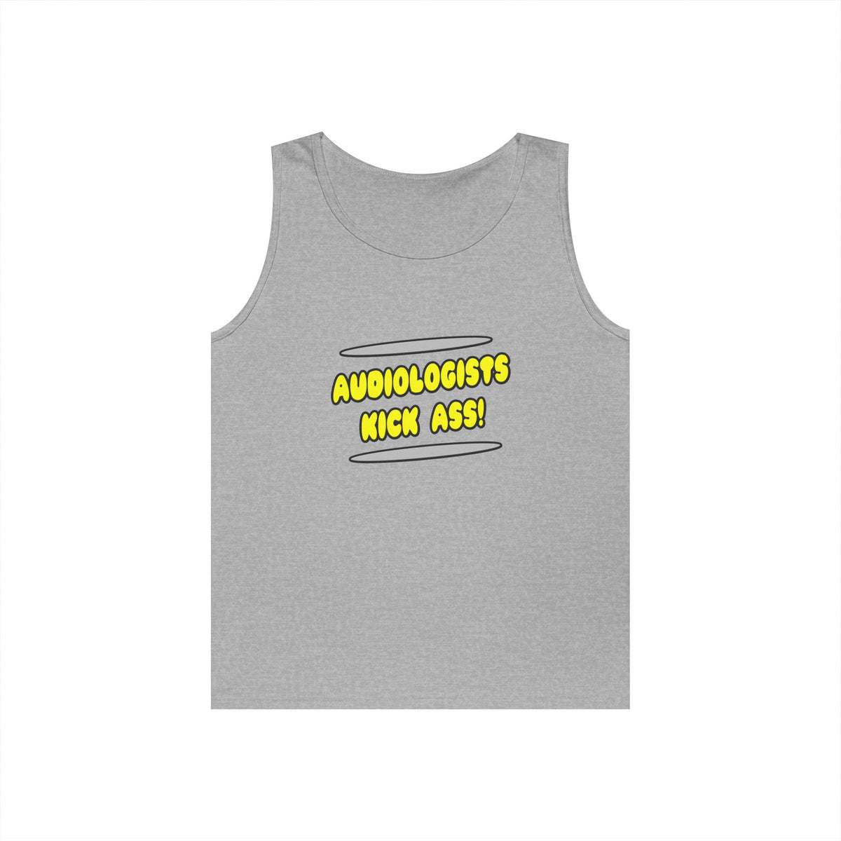 Audiologists Kick Ass! - Unisex Heavy Cotton Tank Top