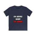 Half Aerospace Engineer...Half Superhero - Kids Softstyle Tee