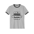 Ninja Anesthesiologist Assistant - Unisex Cotton Ringer T-Shirt