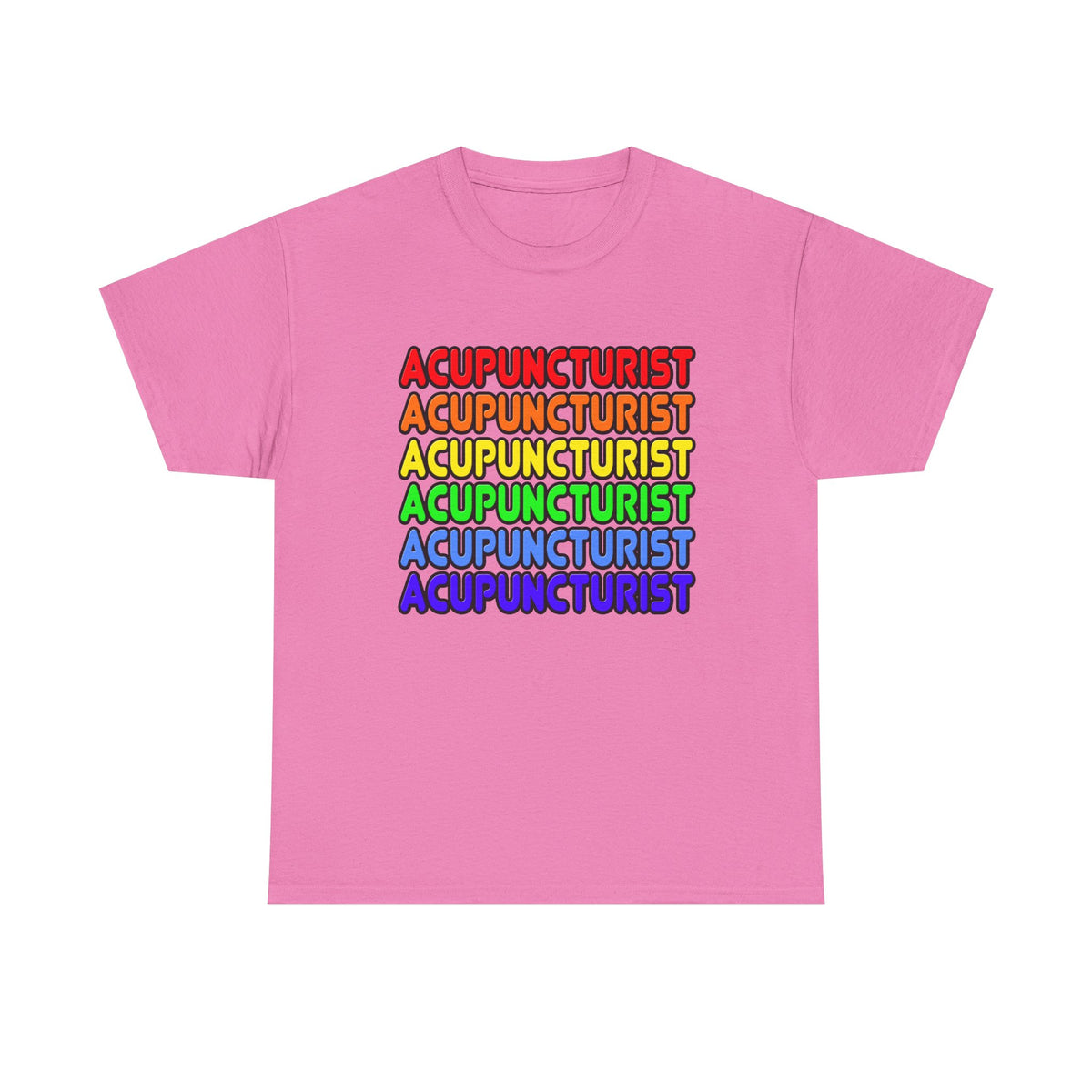 Rainbow Acupuncturist - Unisex Heavy Cotton Tee