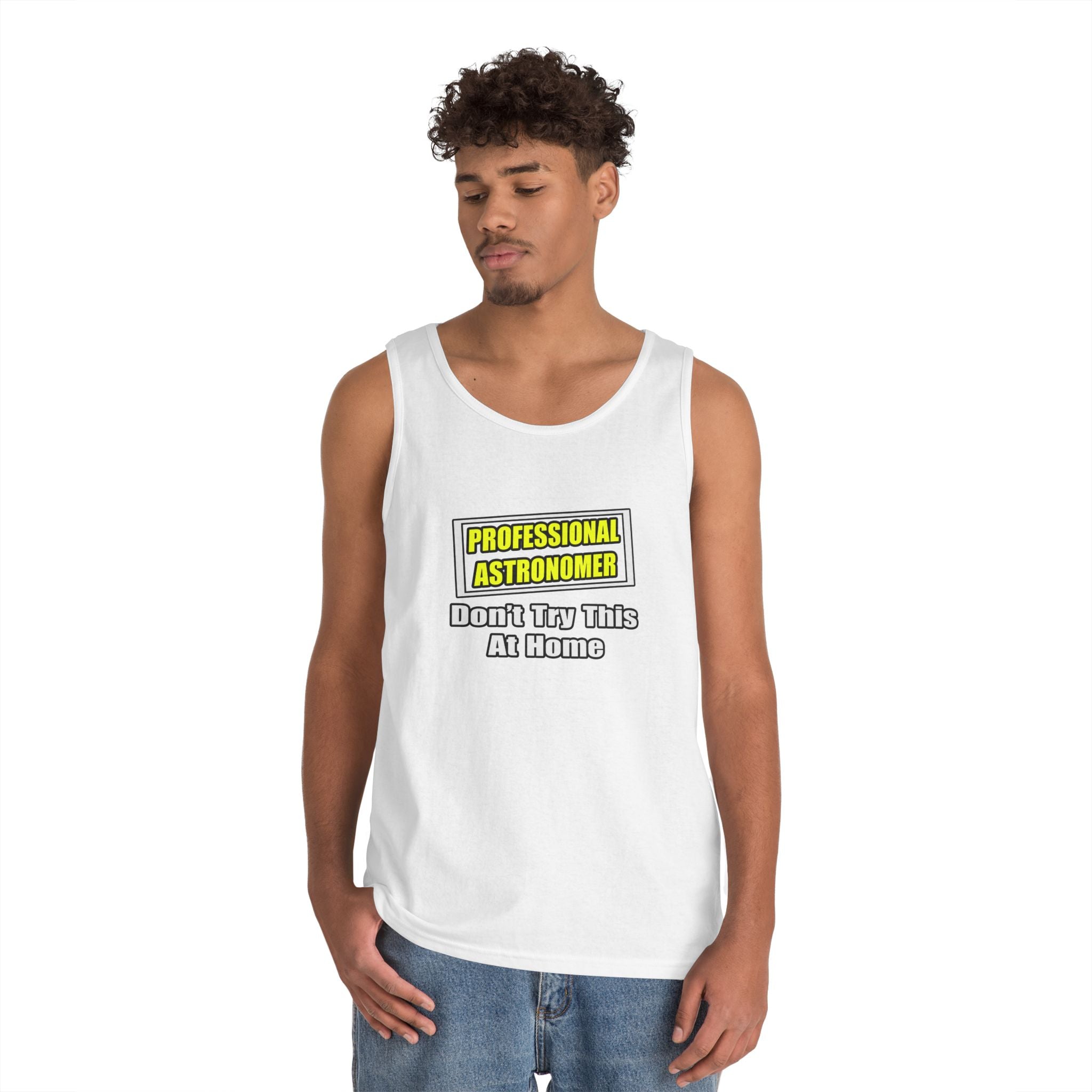 Professional Astronomer...Joke - Unisex Heavy Cotton Tank Top