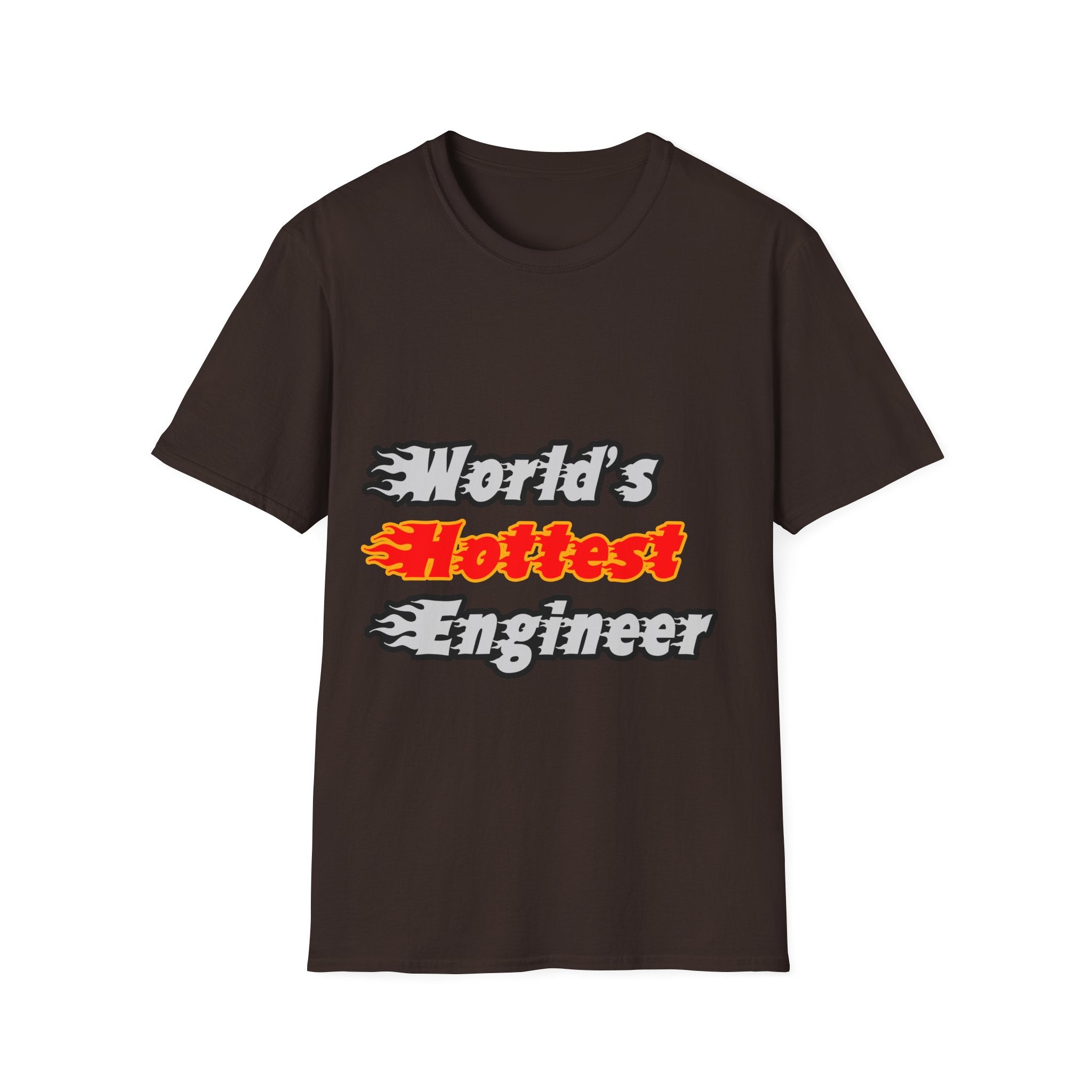 World's Hottest Engineer - Unisex Softstyle T-Shirt