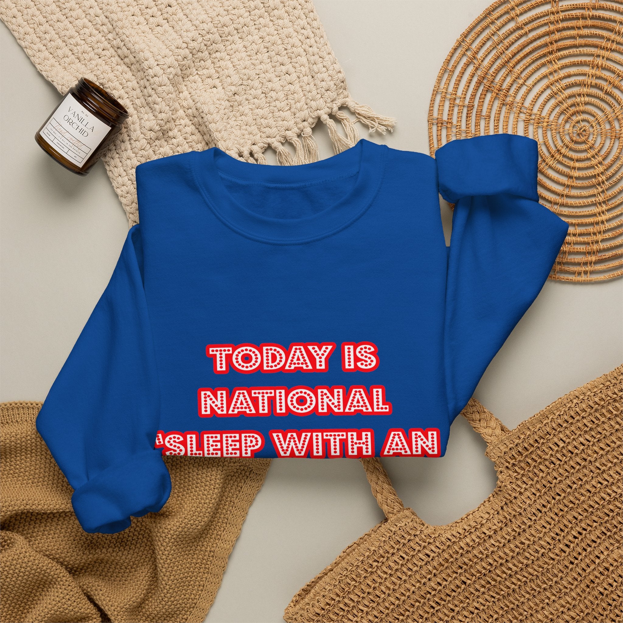 National 'Sleep With an Aerospace Engineer' Day - Unisex Heavy Blend™ Crewneck Sweatshirt