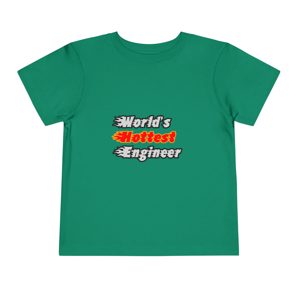 World's Hottest Engineer - Toddler Short Sleeve Tee