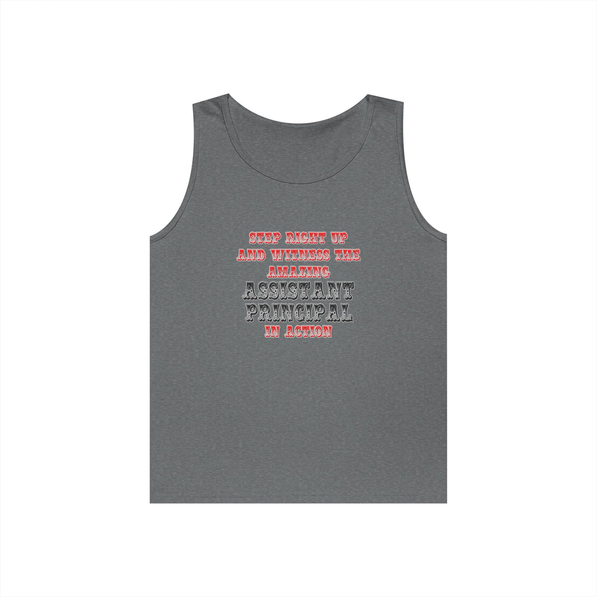 Amazing Assistant Principal In Action - Unisex Heavy Cotton Tank Top