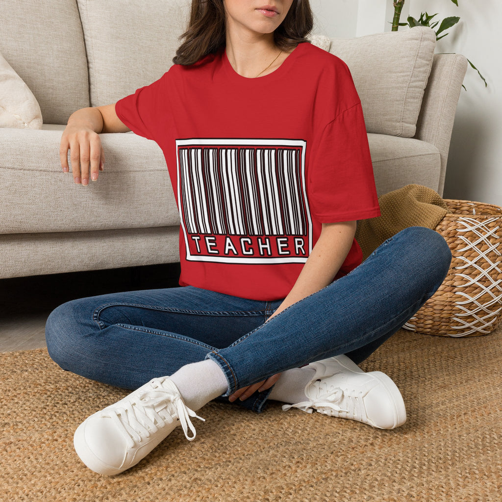 Barcode Teacher - Unisex Softstyle T-Shirt