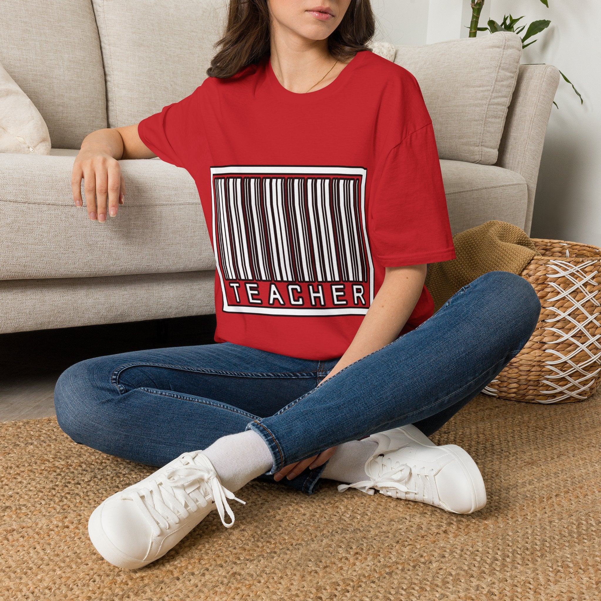 Barcode Teacher - Unisex Softstyle T-Shirt