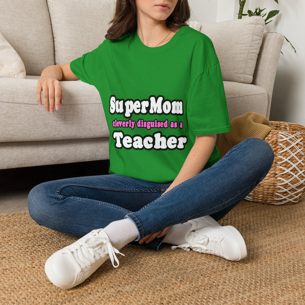 supermom teacher - Unisex Softstyle T-Shirt