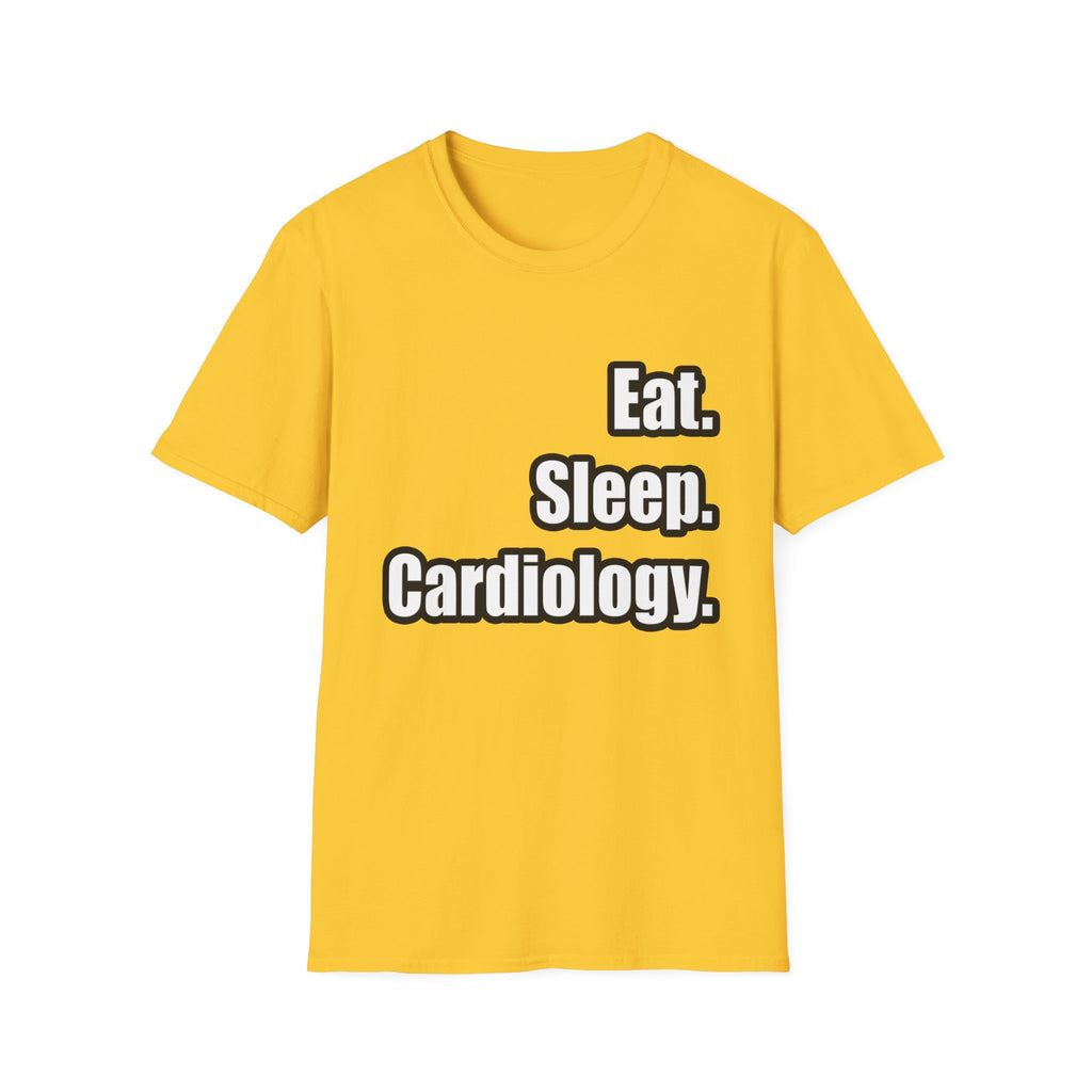 Eat. Sleep. Cardiology - Unisex Softstyle T-Shirt
