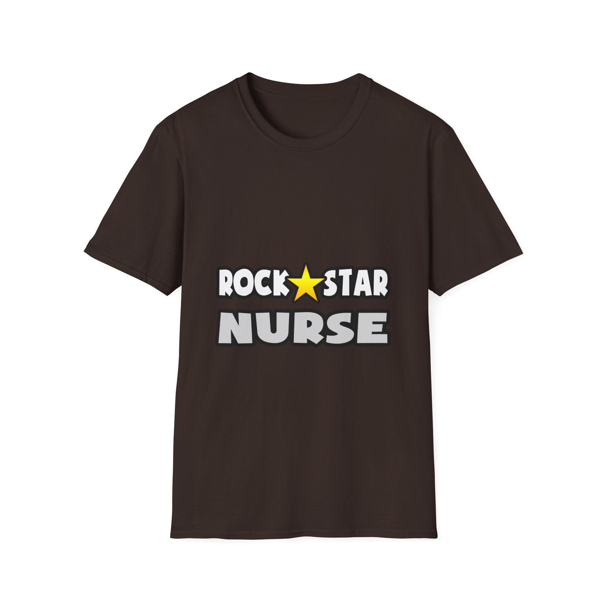 Rock Star Nurse (2) - Unisex Softstyle T-Shirt