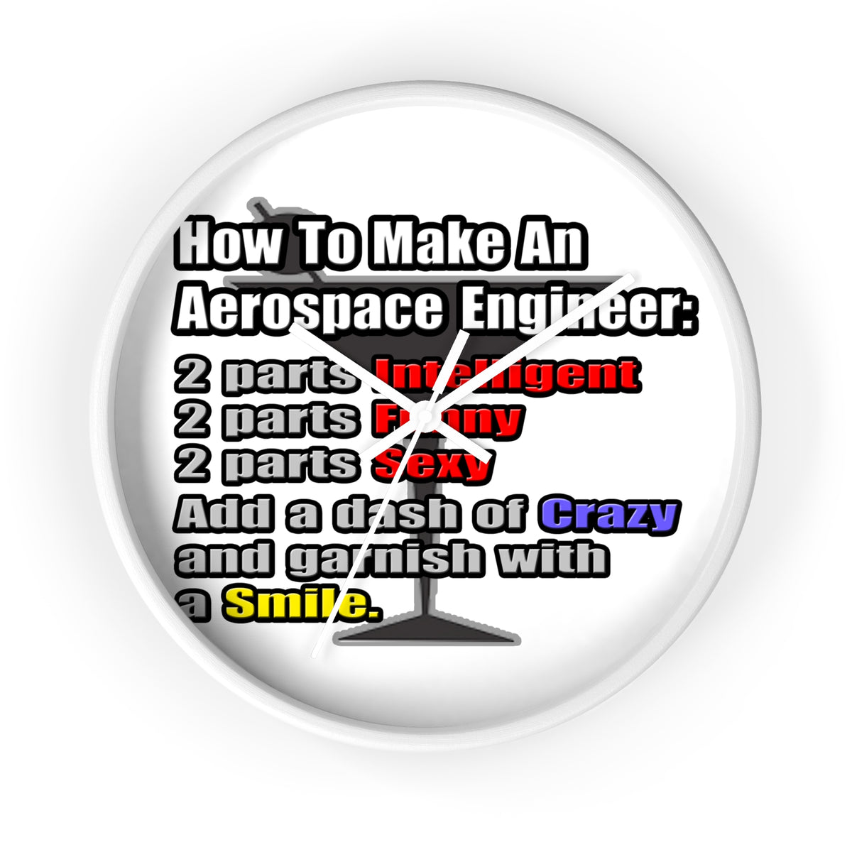 How To Make an Aerospace Engineer - Wall Clock