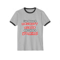 Naughty Nurse...Need a Spanking - Unisex Cotton Ringer T-Shirt