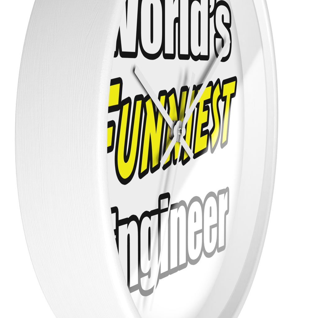 World's Funniest Engineer - Wall Clock