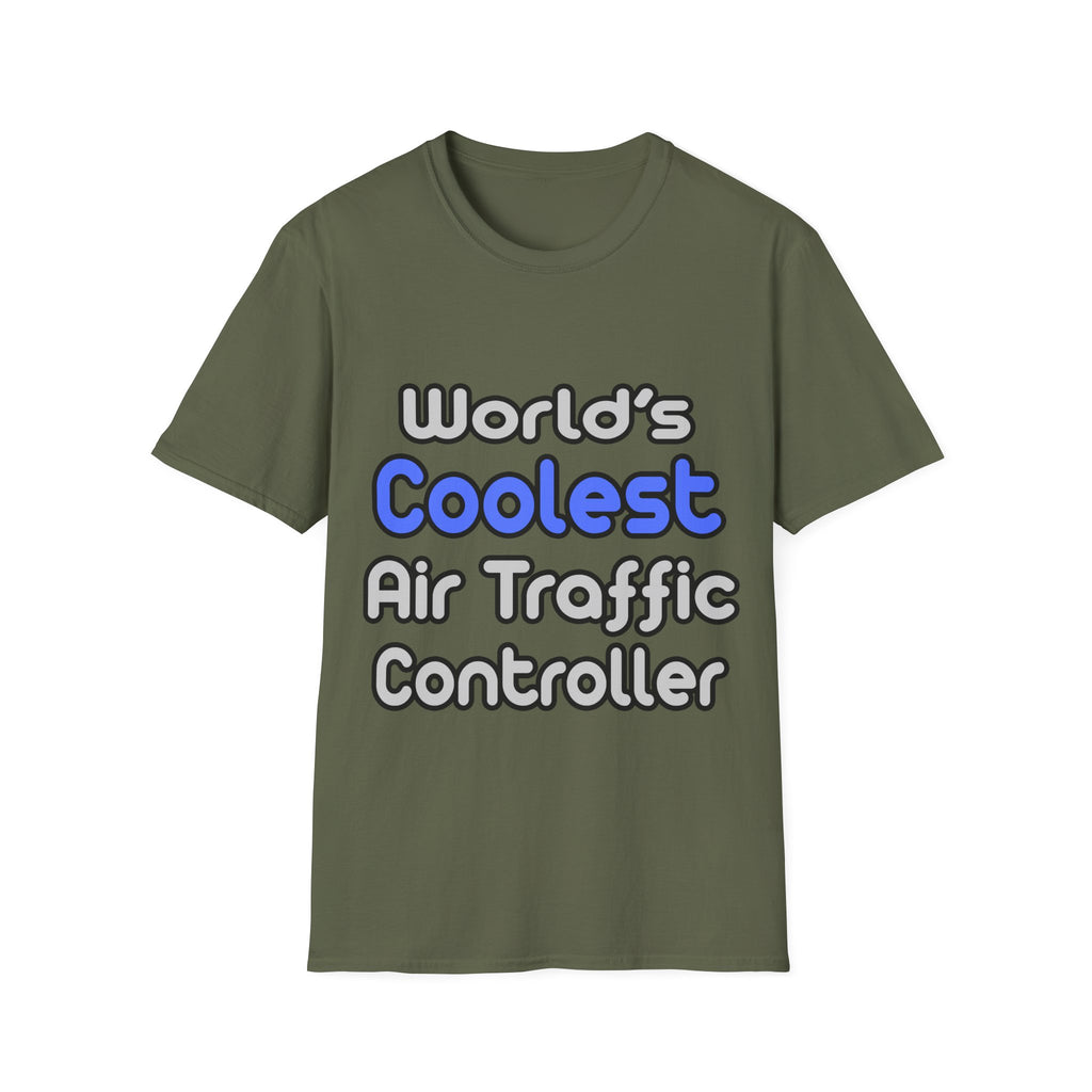 World's Coolest Air Traffic Controller - Unisex Softstyle T-Shirt