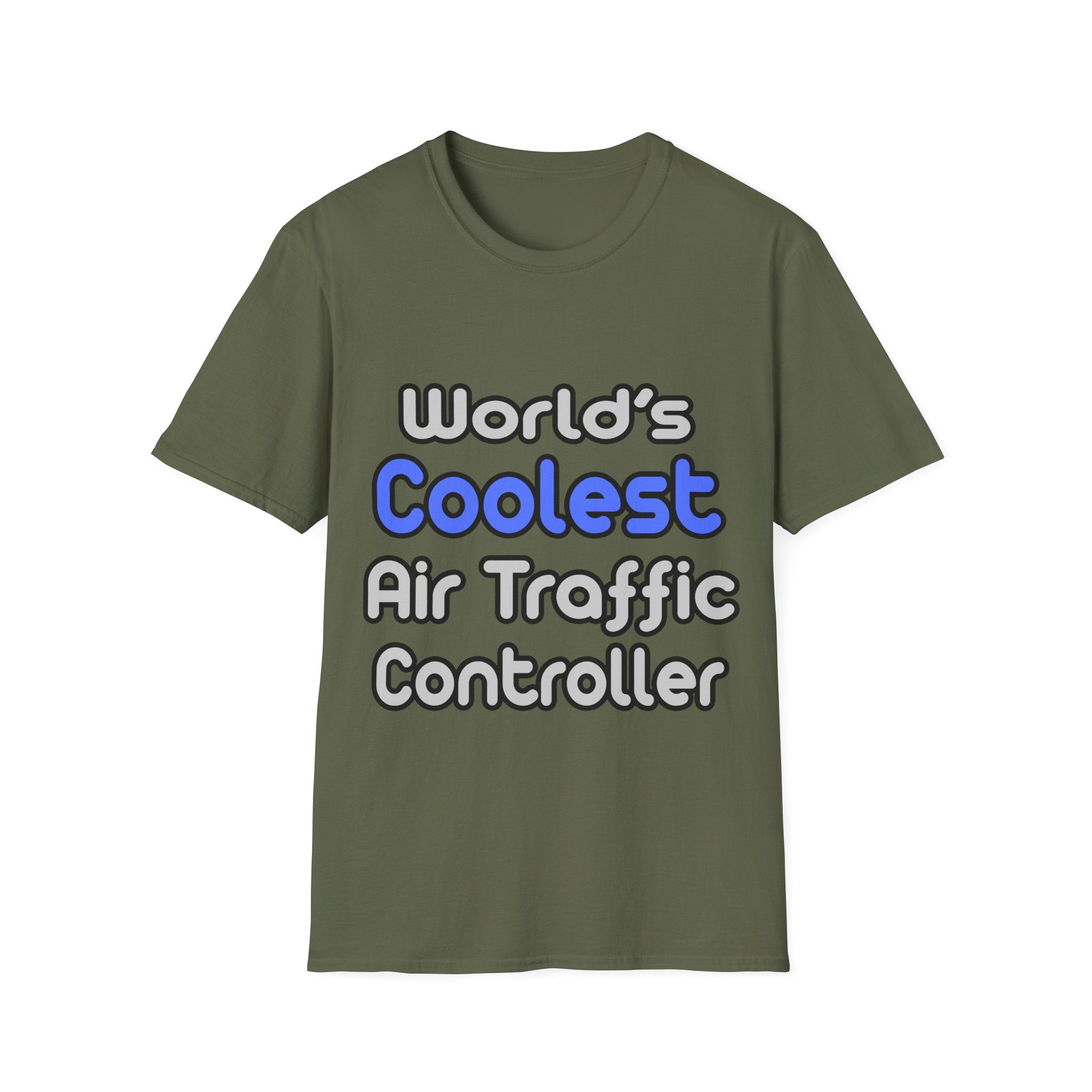 World's Coolest Air Traffic Controller - Unisex Softstyle T-Shirt