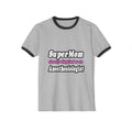 SuperMom...Anesthesiologist - Unisex Cotton Ringer T-Shirt