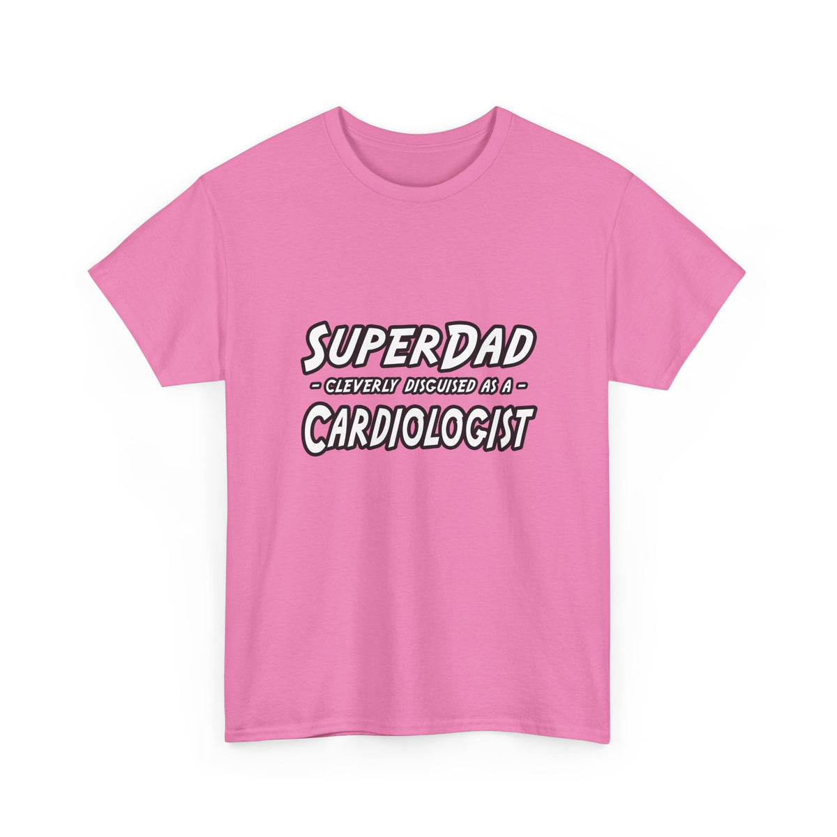 SuperDad...Cardiologist - Unisex Heavy Cotton Tee