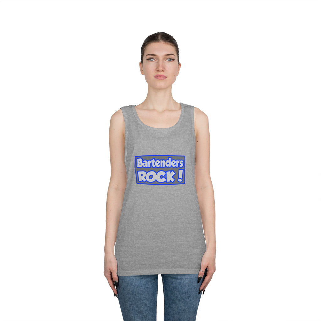 Bartenders Rock! - Unisex Heavy Cotton Tank Top