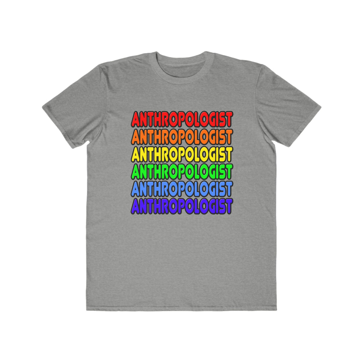 Rainbow Anthropologist - Men's Lightweight Fashion Tee