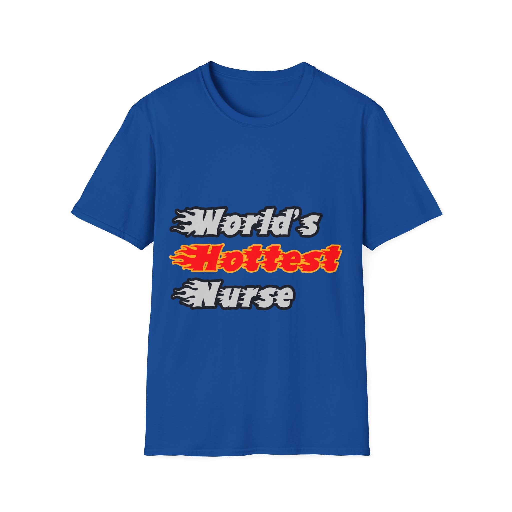 World's Hottest Nurse - Unisex Softstyle T-Shirt