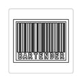 Barcode Bartender - Square Stickers