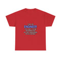 Engineer Joke ... Superior Intelligence - Unisex Heavy Cotton Tee