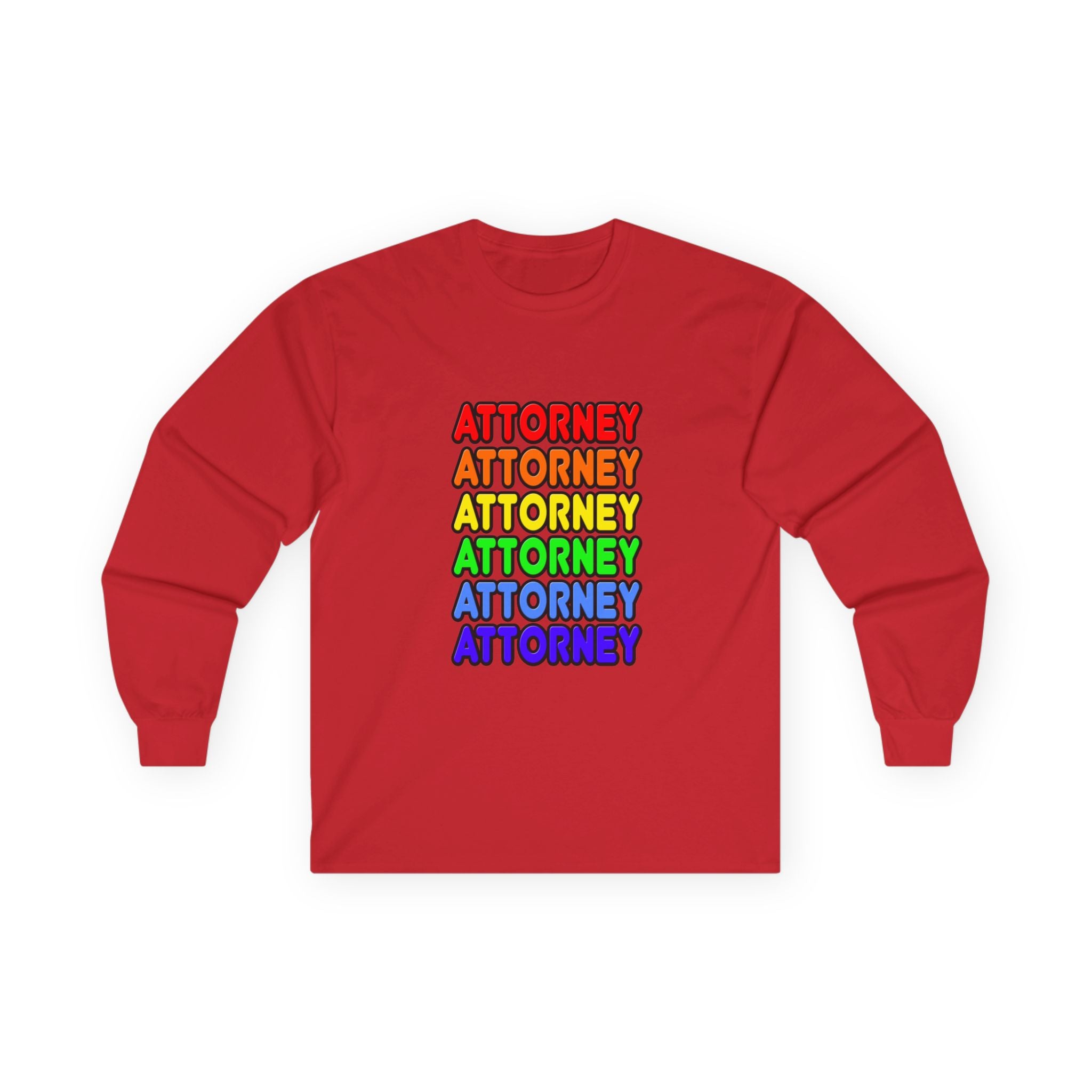Rainbow Attorney - Unisex Ultra Cotton Long Sleeve Tee