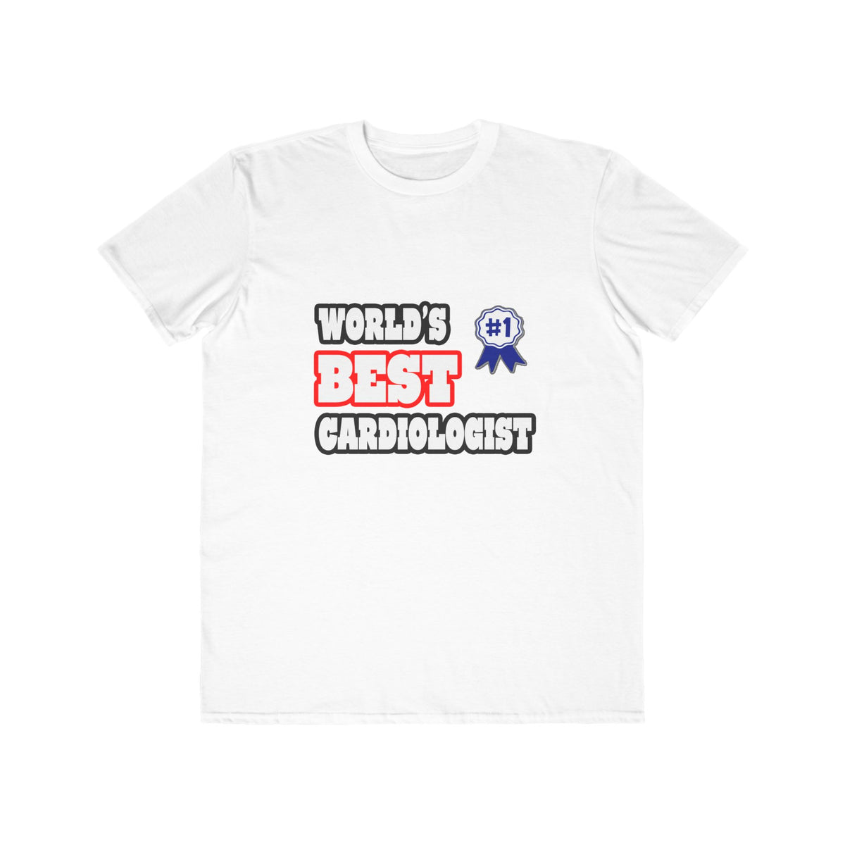 World's Best Cardiologist - Men's Lightweight Fashion Tee