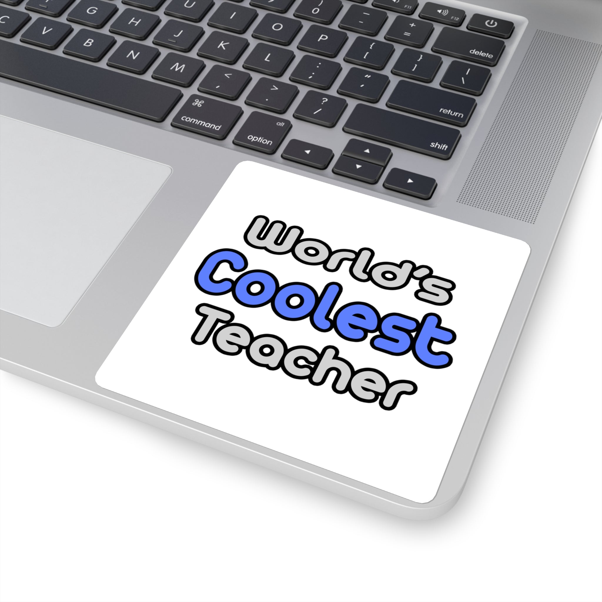 World's Coolest Teacher - Square Stickers