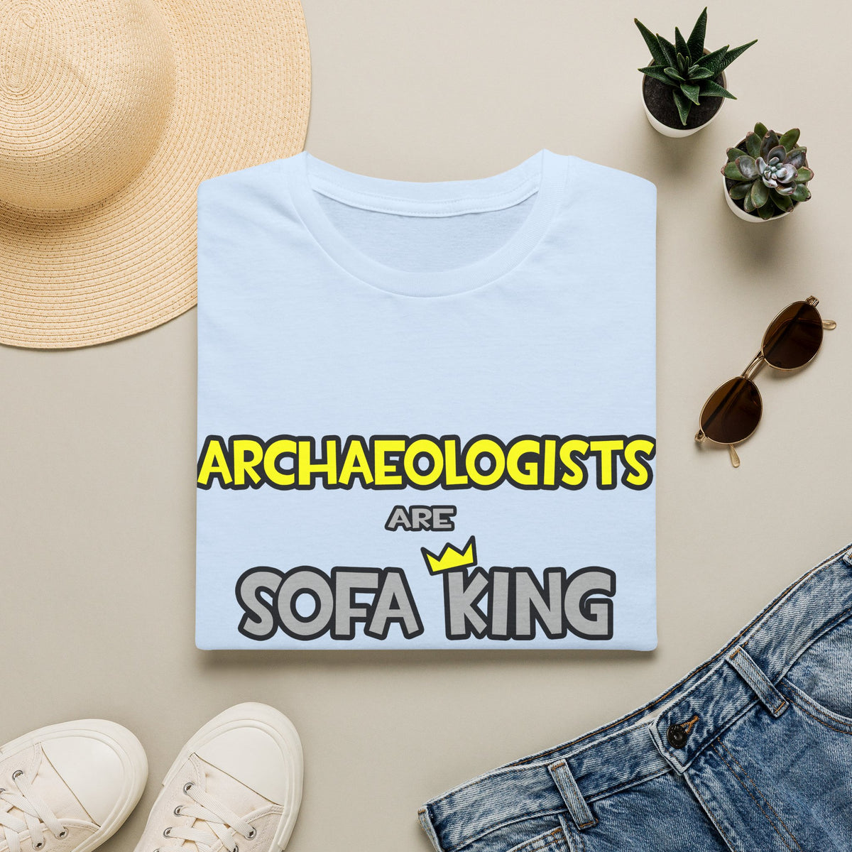 Archaeologists Are Sofa King Cool - Unisex Softstyle T-Shirt