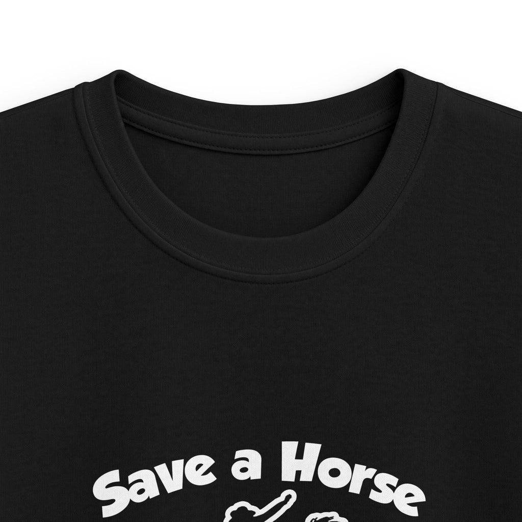 Save a Horse, Ride a Travel Nurse - Kids Softstyle Tee