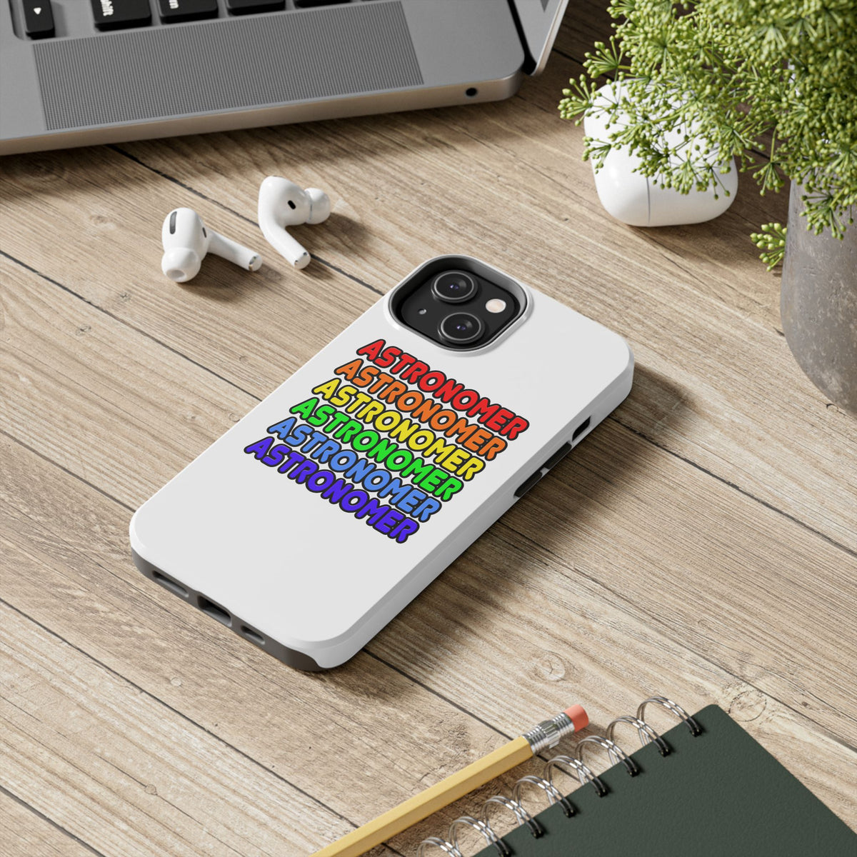 Rainbow Astronomer - Tough Phone Cases