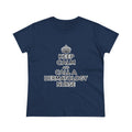 Keep Calm and Call a Dermatology Nurse - Women's Midweight Cotton Tee
