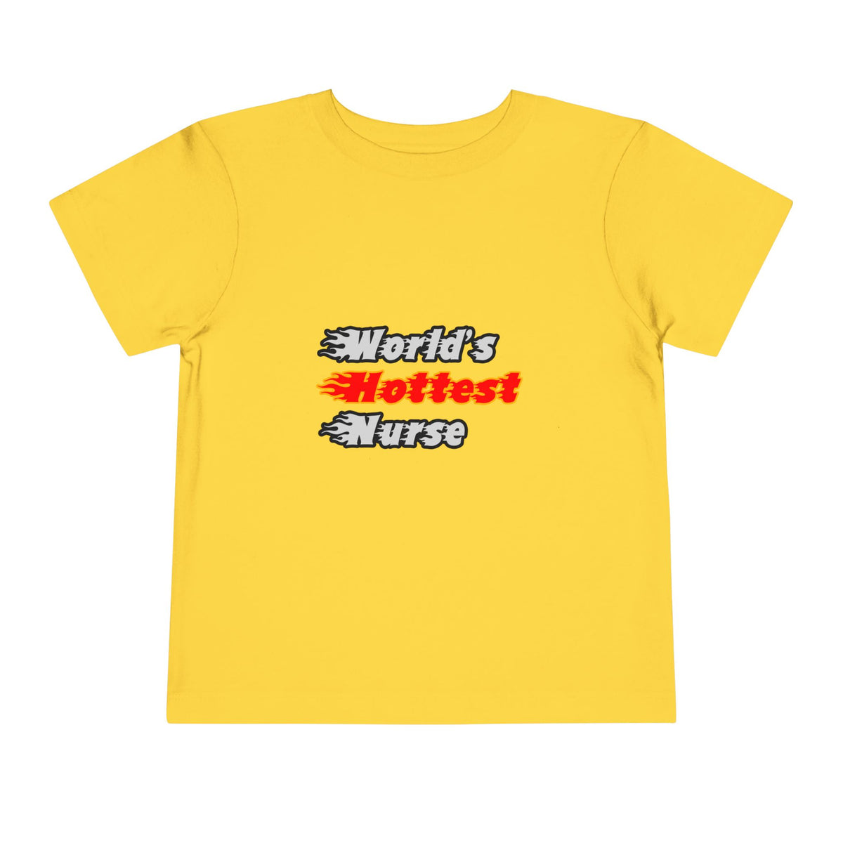 World's Hottest Nurse - Toddler Short Sleeve Tee