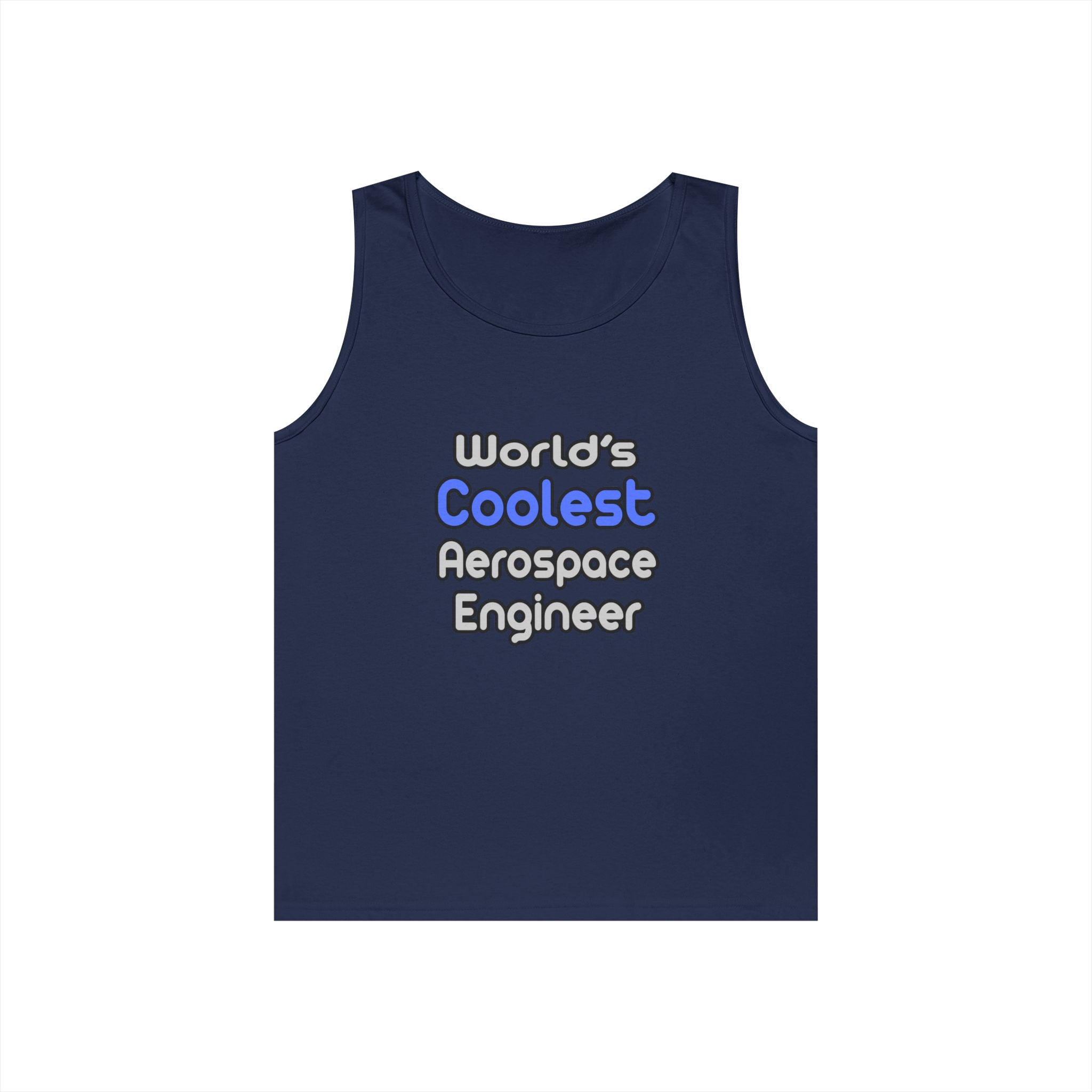 World's Coolest Aerospace Engineer - Unisex Heavy Cotton Tank Top