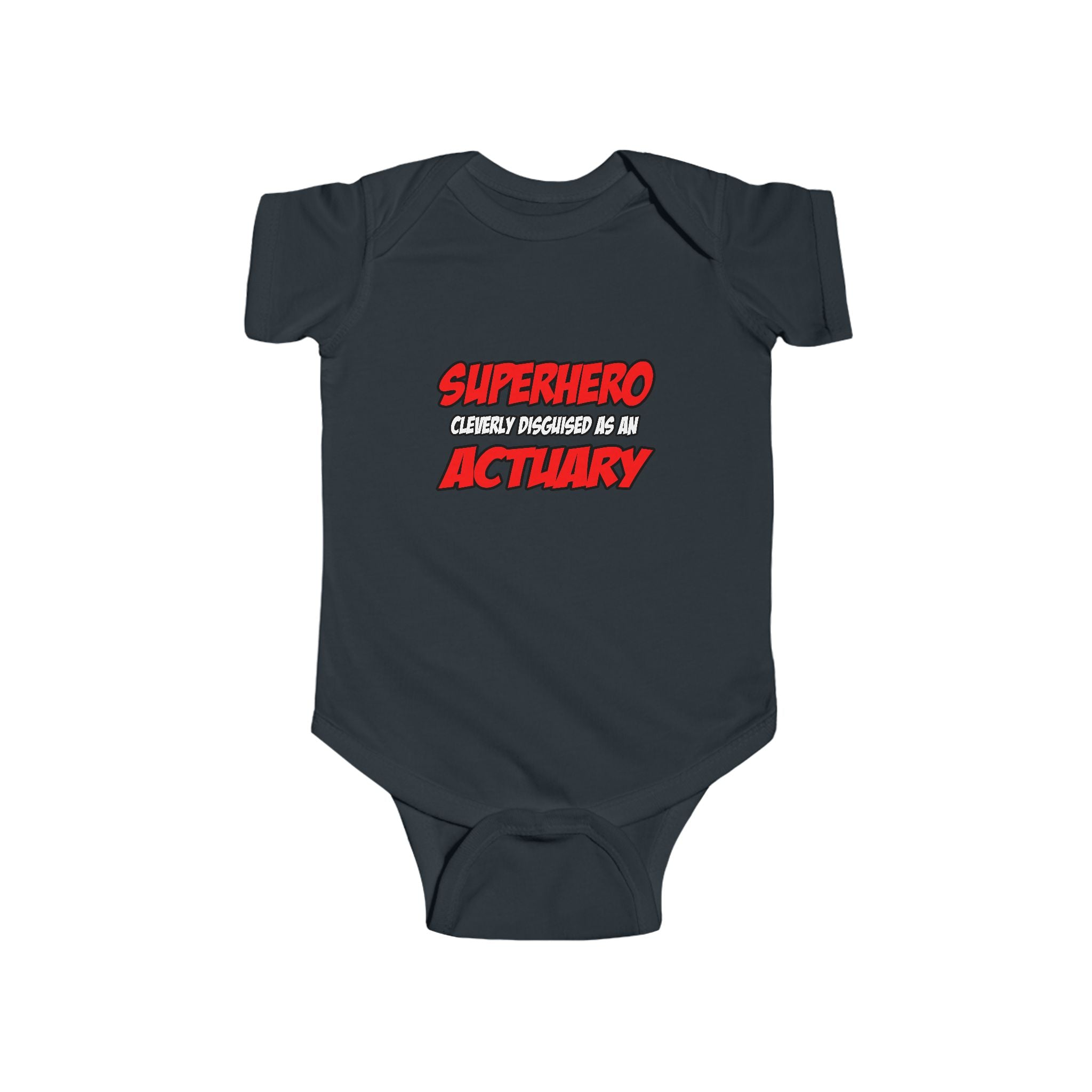 Superhero...Actuary - Infant Fine Jersey Bodysuit