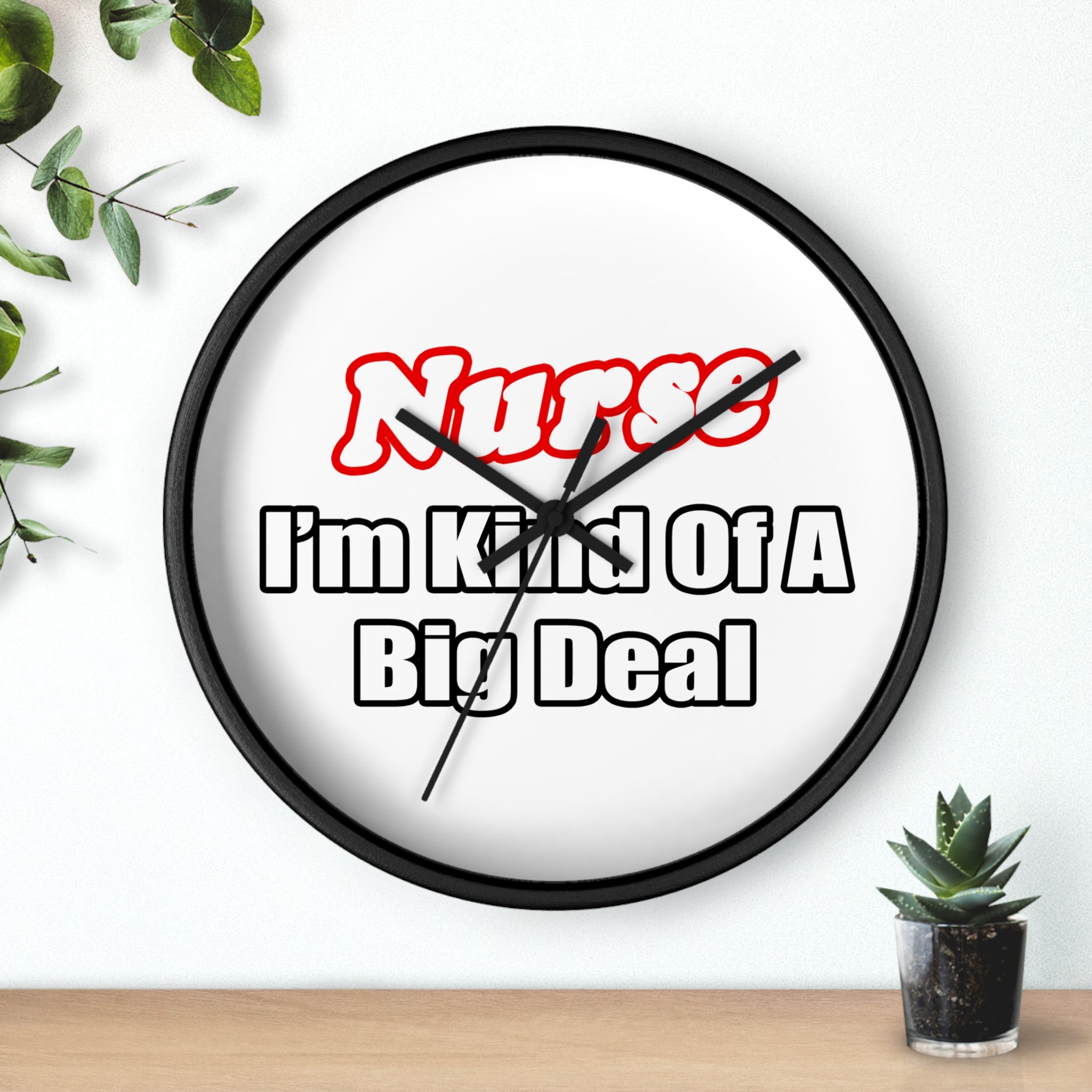 Nurse Big Deal - Wall Clock
