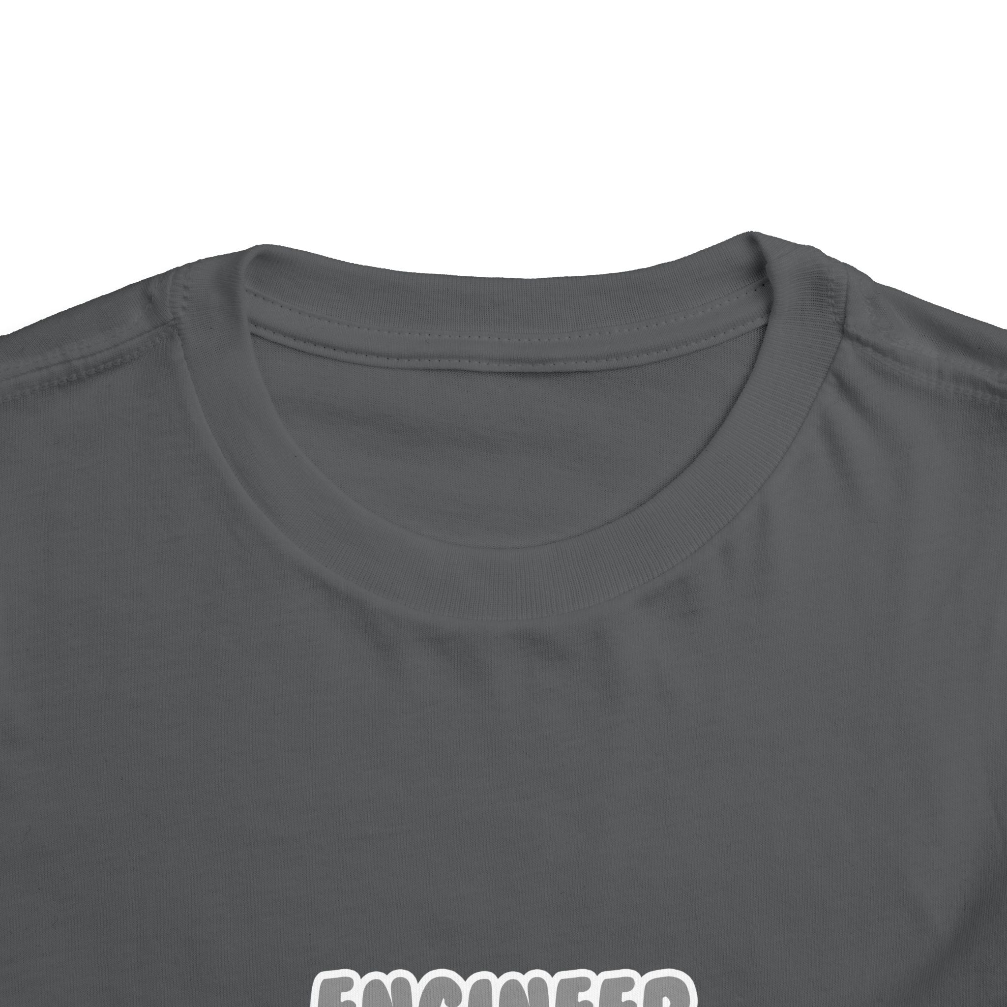 Engineer ... Will Work For Ice Cream - Toddler Short Sleeve Tee
