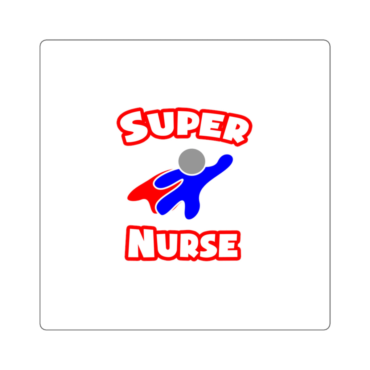 Super Nurse (2) - Square Stickers