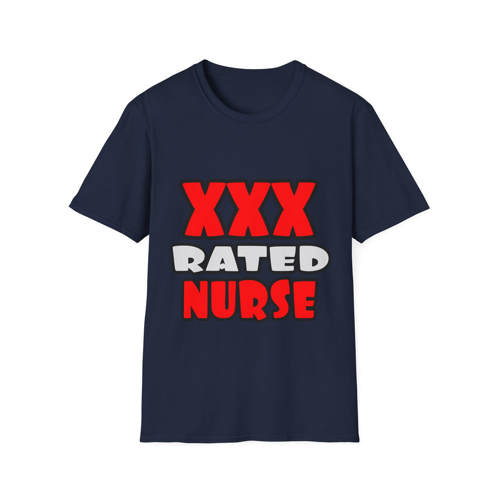 XXX Rated Nurse - Unisex Softstyle T-Shirt