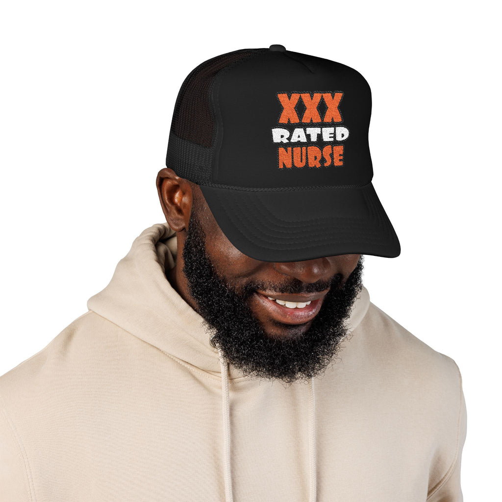 XXX Rated Nurse - Foam Trucker Hat