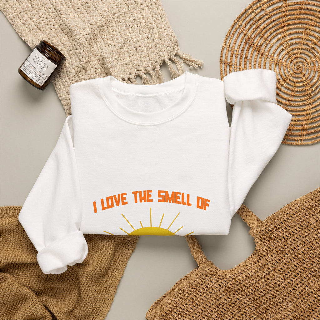 Smell of Engineering in the Morning - Unisex Heavy Blend™ Crewneck Sweatshirt