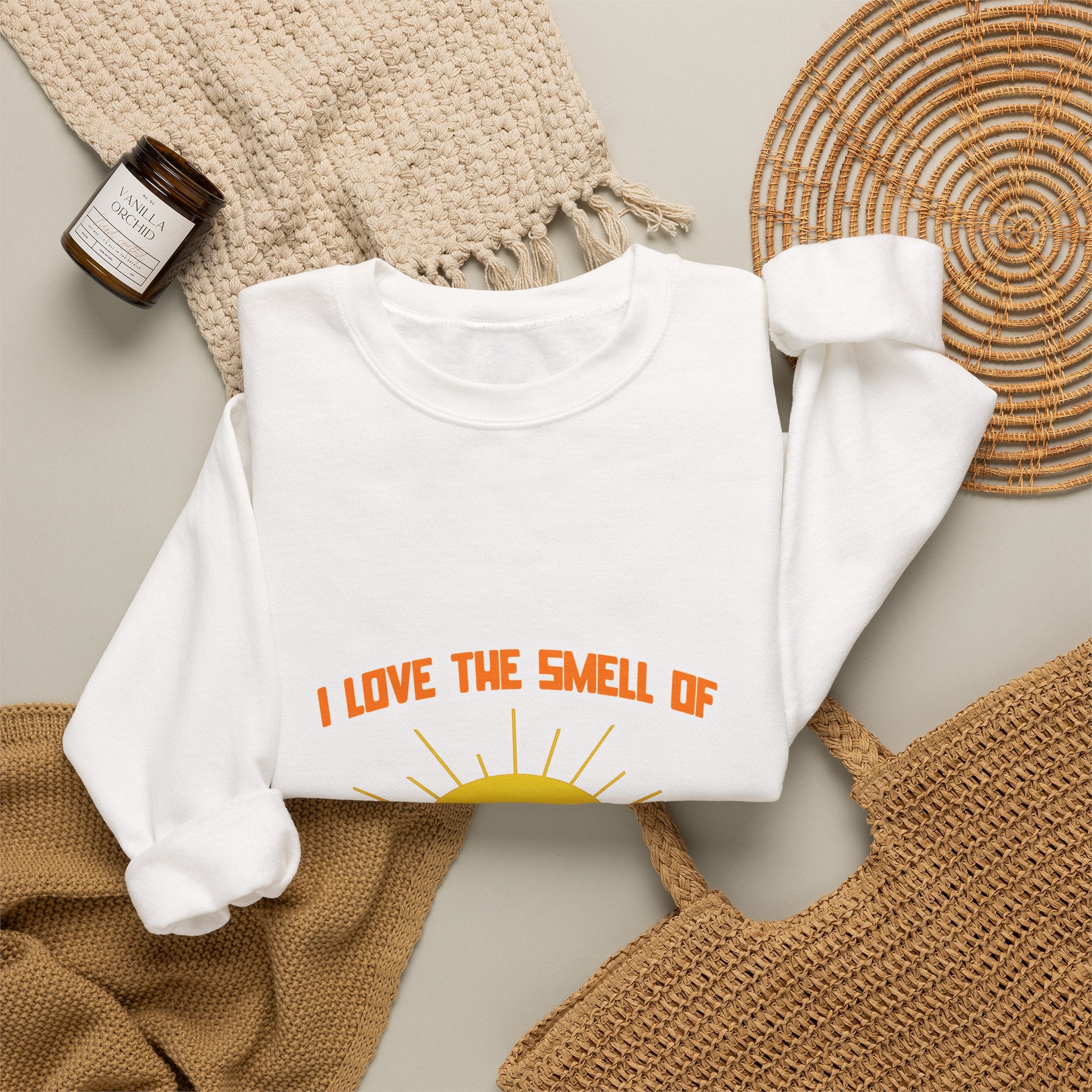 Smell of Engineering in the Morning - Unisex Heavy Blend™ Crewneck Sweatshirt
