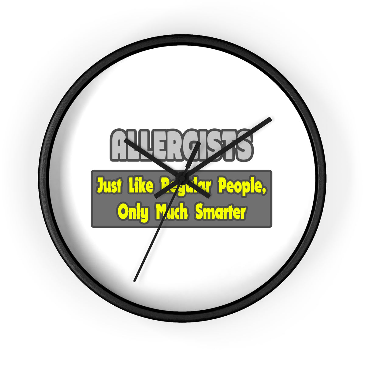 Allergists .. Smarter - Wall Clock