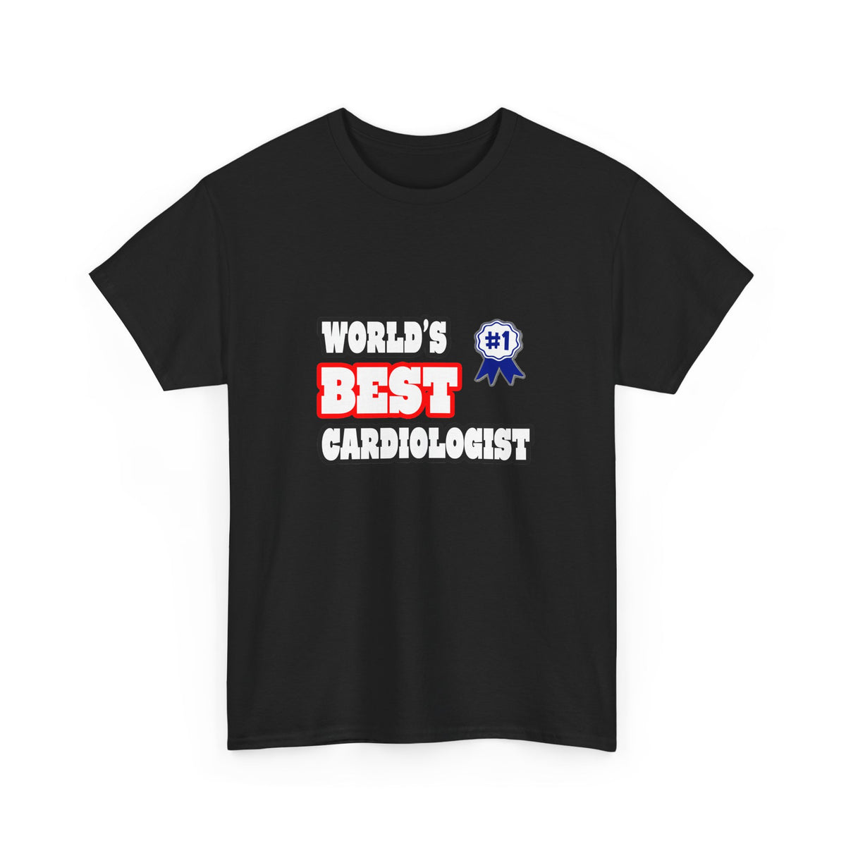 World's Best Cardiologist - Unisex Heavy Cotton Tee